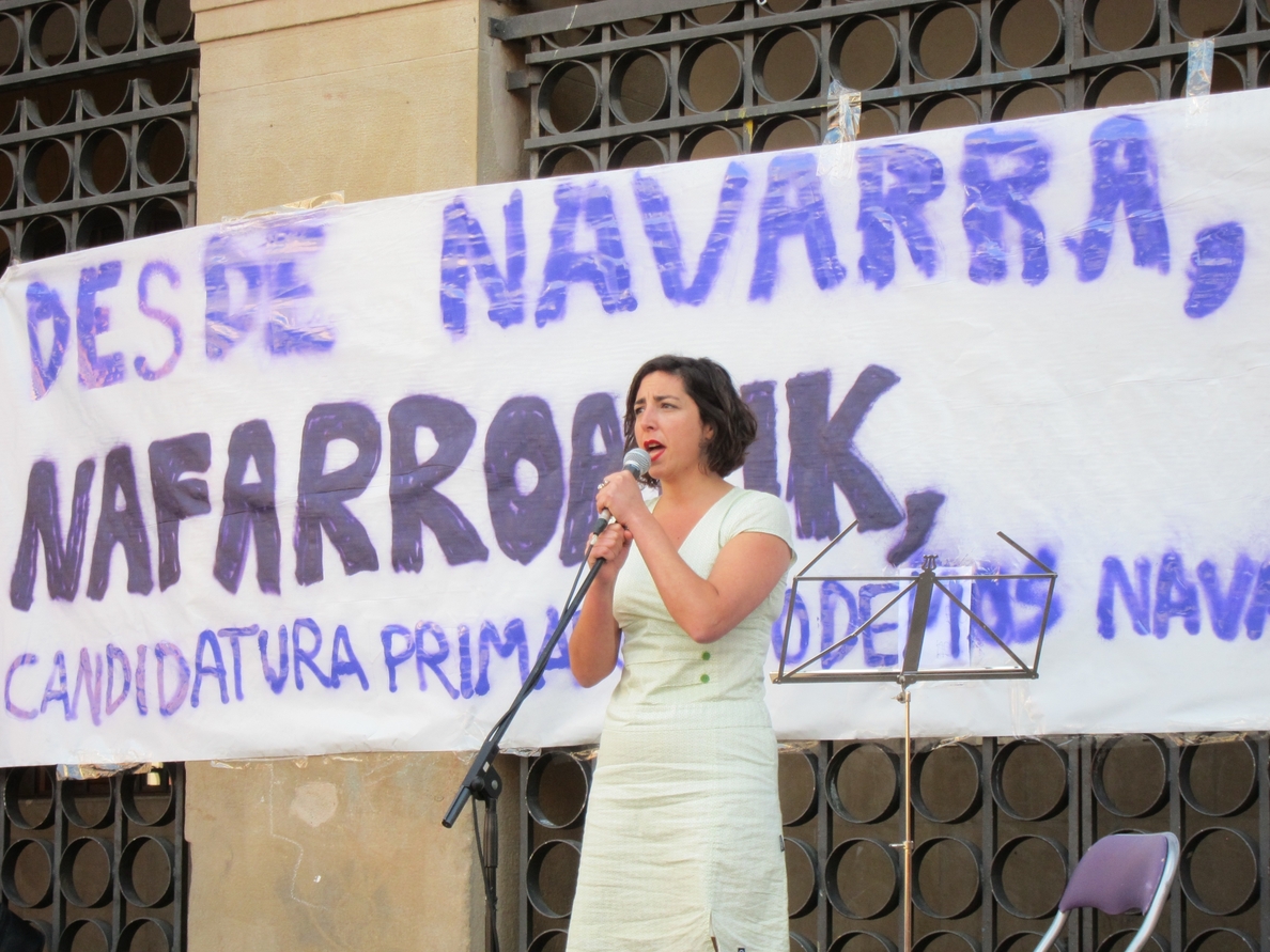 La exsecretaria general de Podemos Navarra anuncia acciones legales contra la dirección tras su suspensión