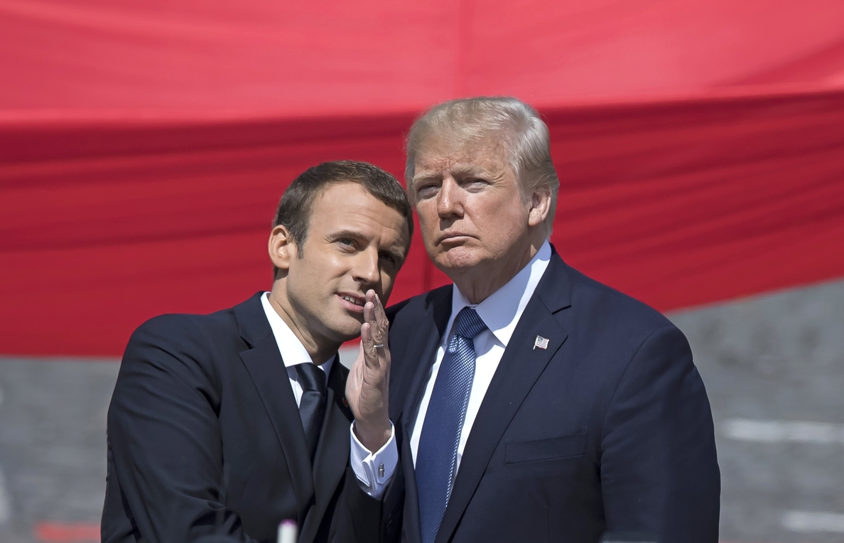 Trump recibirá en abril a Macron en la primera visita de Estado de su mandato