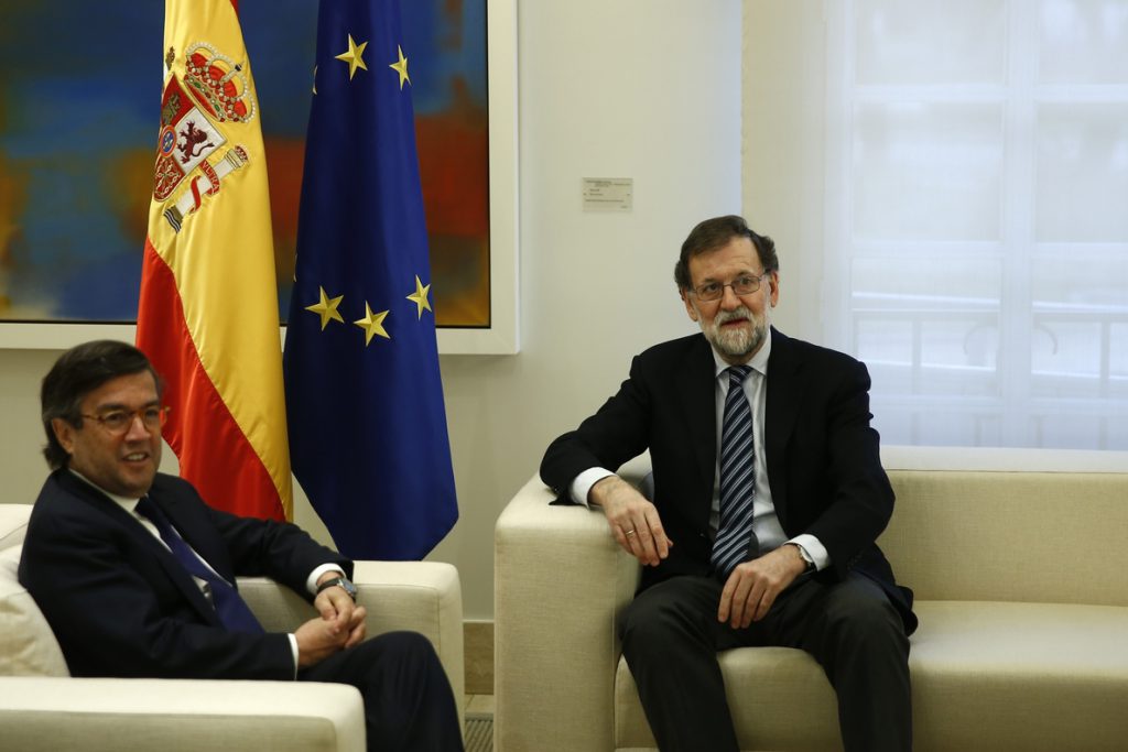 Rajoy y el presidente del BID abordan la situación económica en Latinoamérica y Caribe