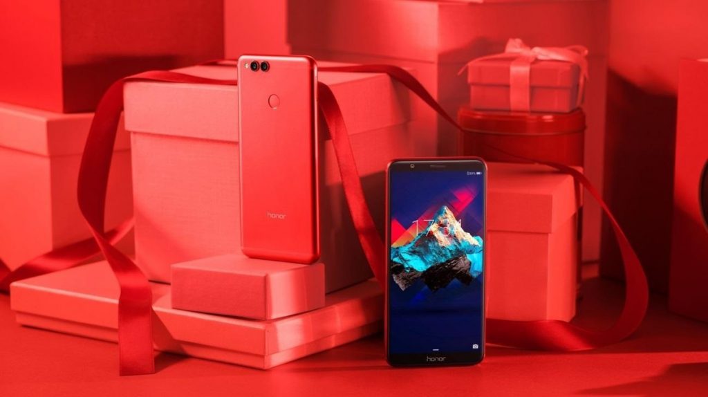 Honor anuncia una edición especial en color rojo de su ‘smartphone’ Honor 7X por San Valentín