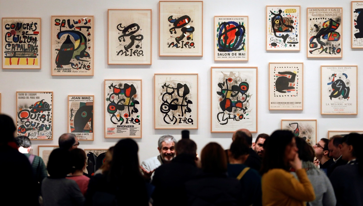 El IVAM presenta al Joan Miró más combativo, heterodoxo y radical