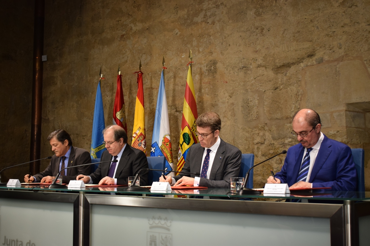 CyL, Aragón, Asturias y Galicia urgen un nuevo modelo de financiación ya que las elecciones dificultarán el consenso