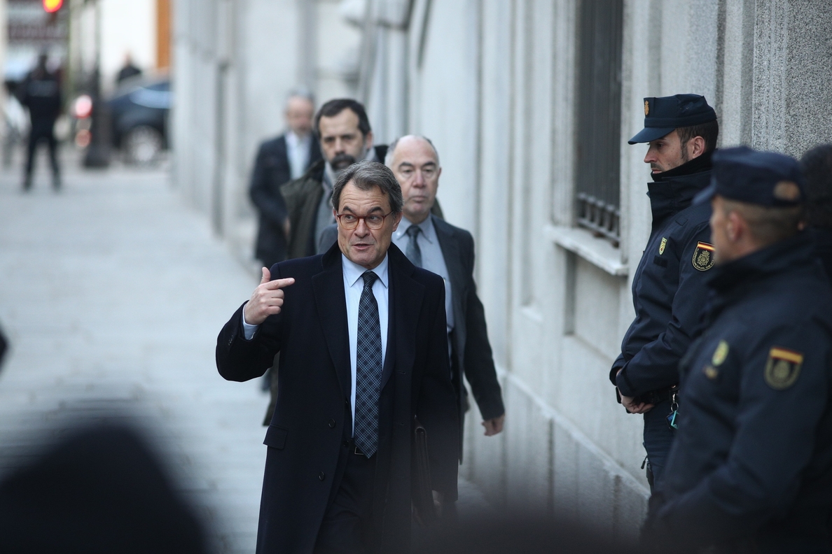 Artur Mas comienza a declarar ante el juez Llarena por su relación con el »procés»