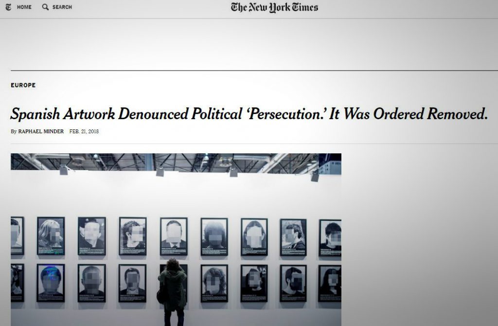 “The New York Times” saca los colores a España, otra vez