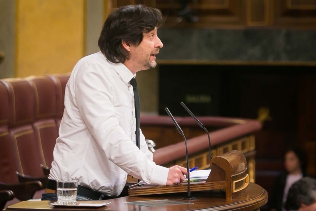 Unidos Podemos forzará un debate en el Congreso para exigir una tutela judicial efectiva ante los desahucios