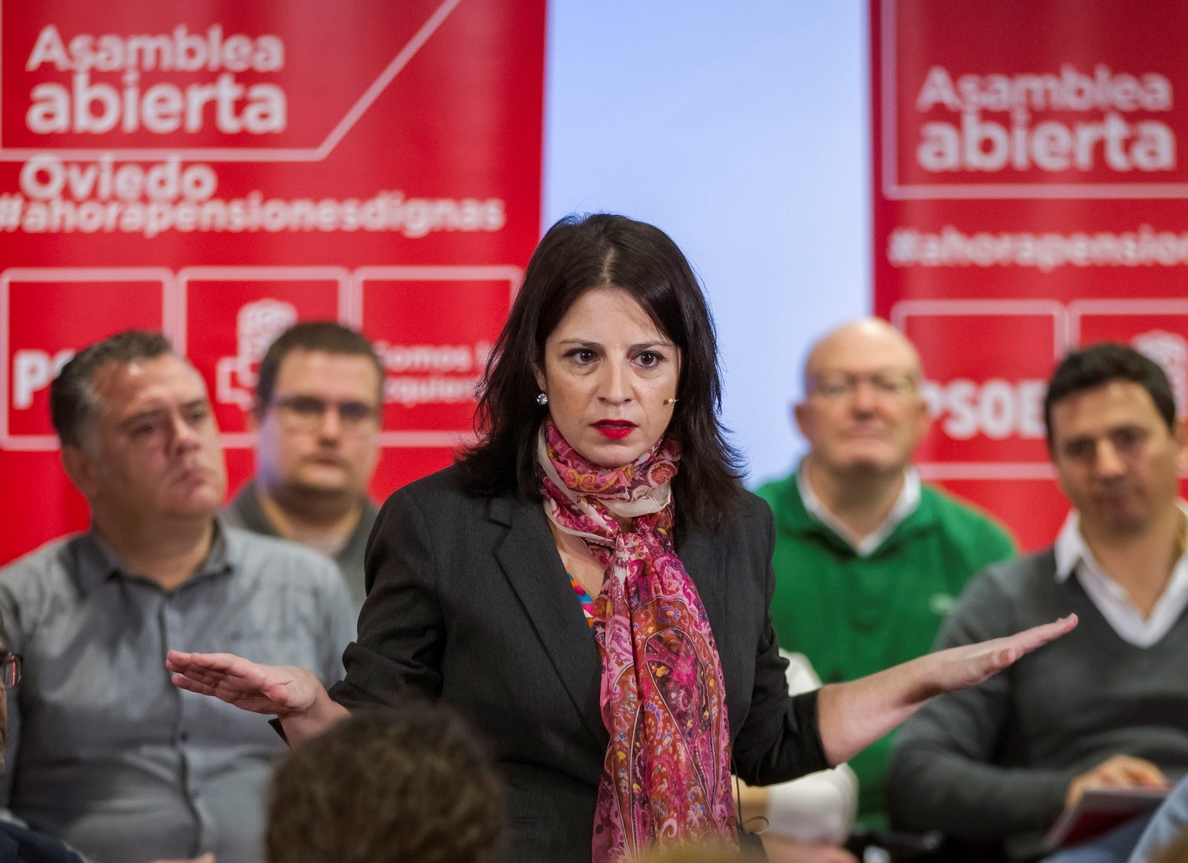 El PSOE anima la movilización de los pensionistas y pide una subida del 1,6