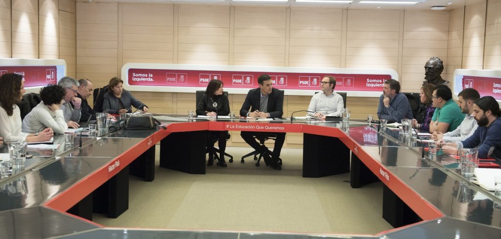 El PSOE exige al PP la participación de la comunidad educativa como condición para negociar el Pacto Educativo