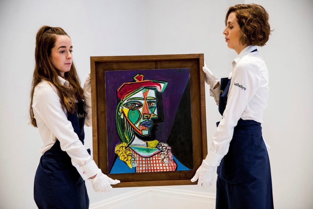 Un retrato de Marie-Thérèse Walter de Picasso alcanza los 56,2 millones