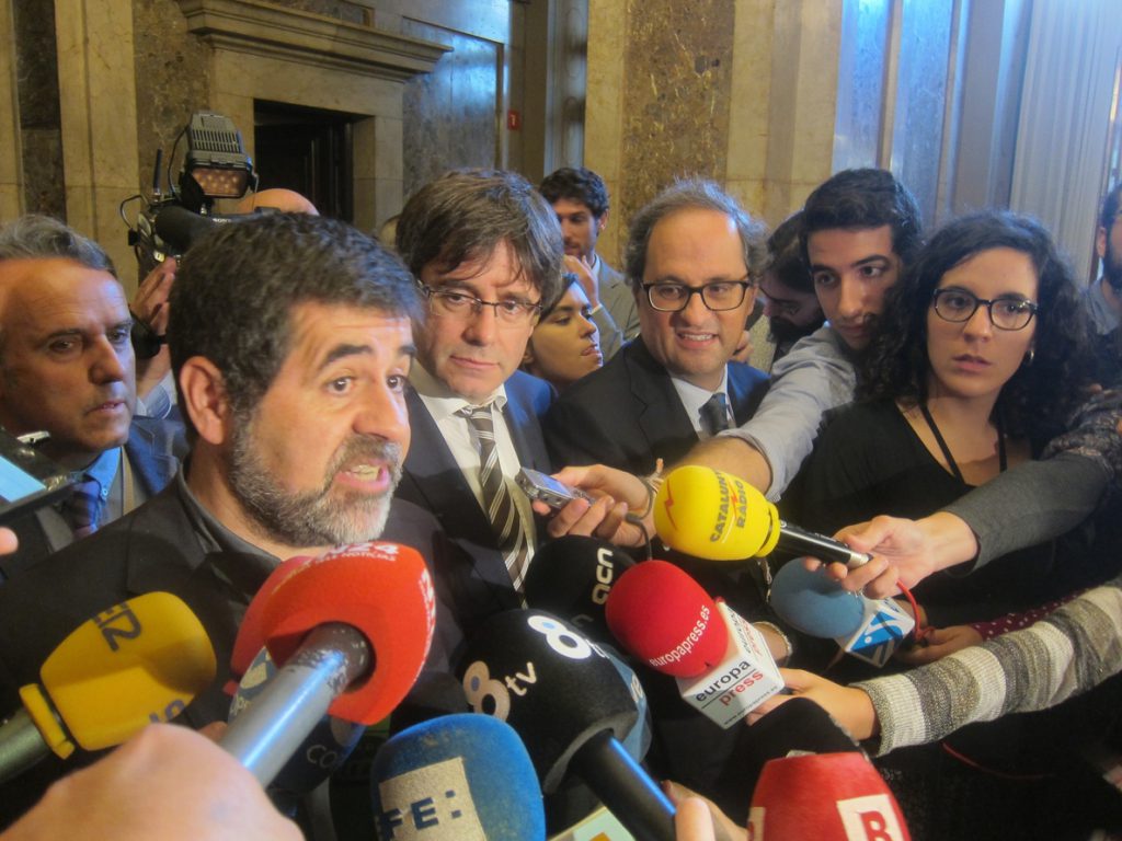Jordi Sànchez acepta ser candidato: «Es un gran honor y una enorme responsabilidad»