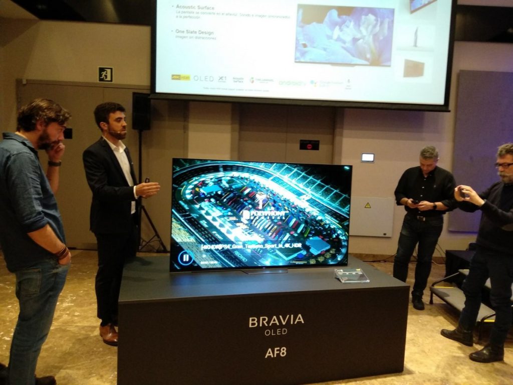 Sony presenta en España sus nuevas gamas de televisores Bravia OLED 4K AF8 y LCD 4K X90