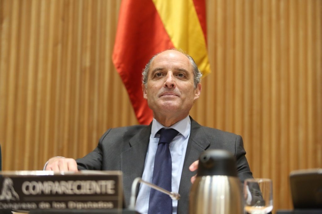 Camps declara como testigo mañana en el juicio por la presunta caja ‘b’ del PP valenciano que lideró