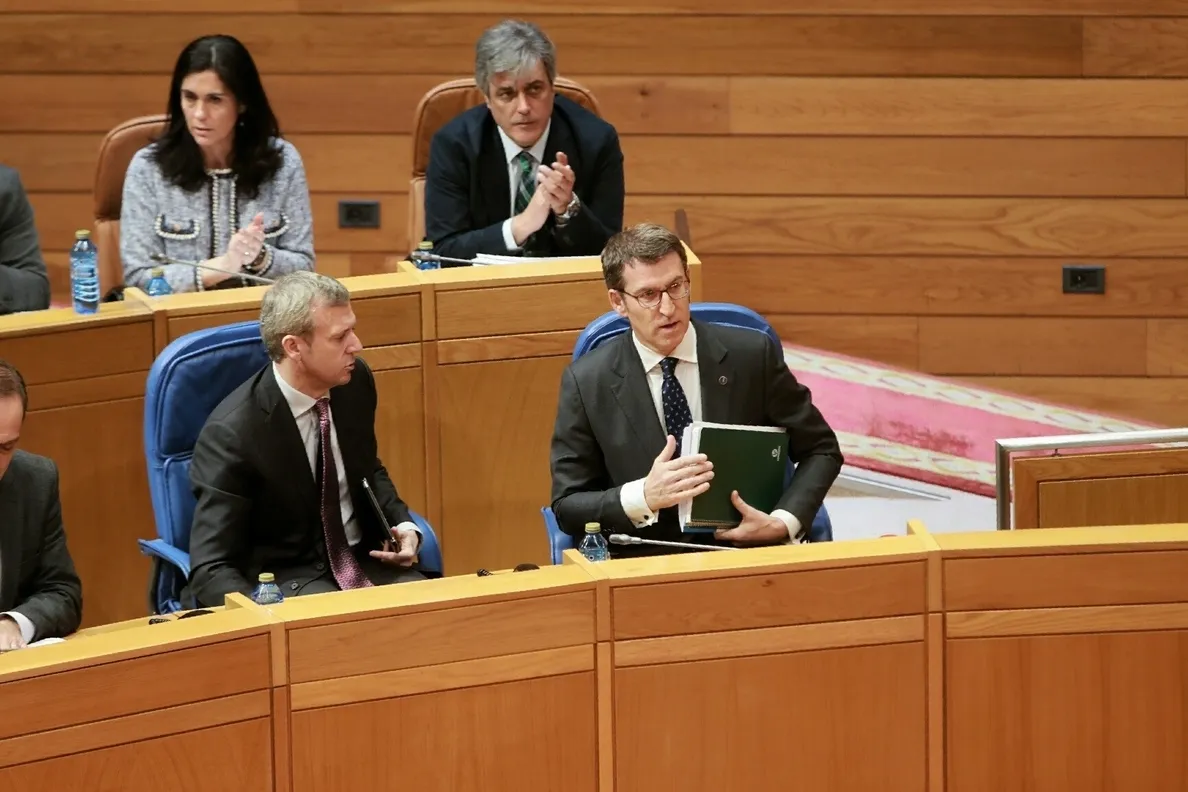Feijóo acusa a Sánchez de «romper los puentes» para negociar la renovación del CGPJ y de querer «controlar» el TC