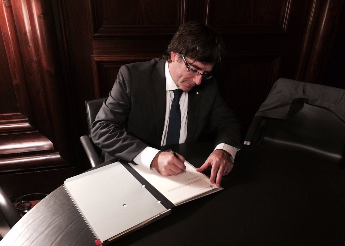 Puigdemont publicará en otoño un libro para contar a Europa «lo que está en juego» con Cataluña