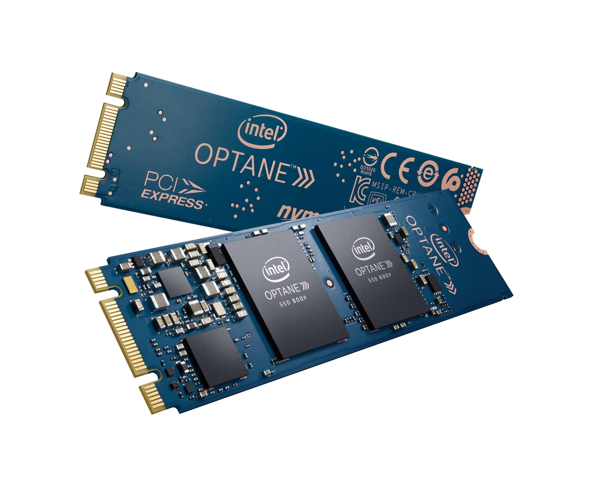 Intel presenta la unidad SSD Intel Optane 800P, que agiliza el arranque de ordenadores