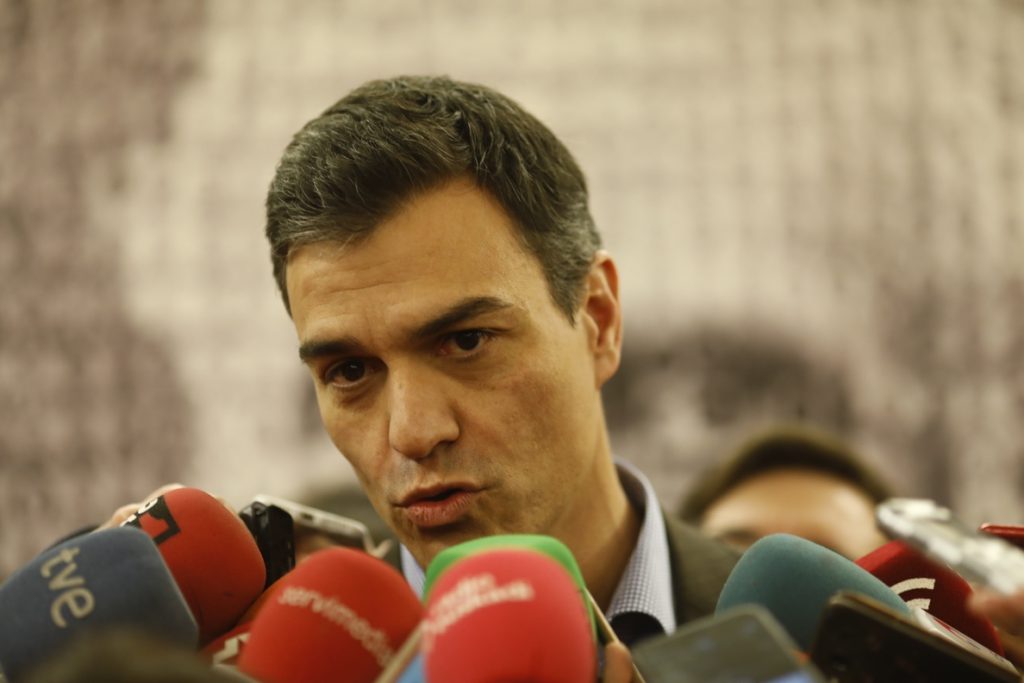Pedro Sánchez irá este martes al Congreso para hablar ante el Grupo Parlamentario Socialista