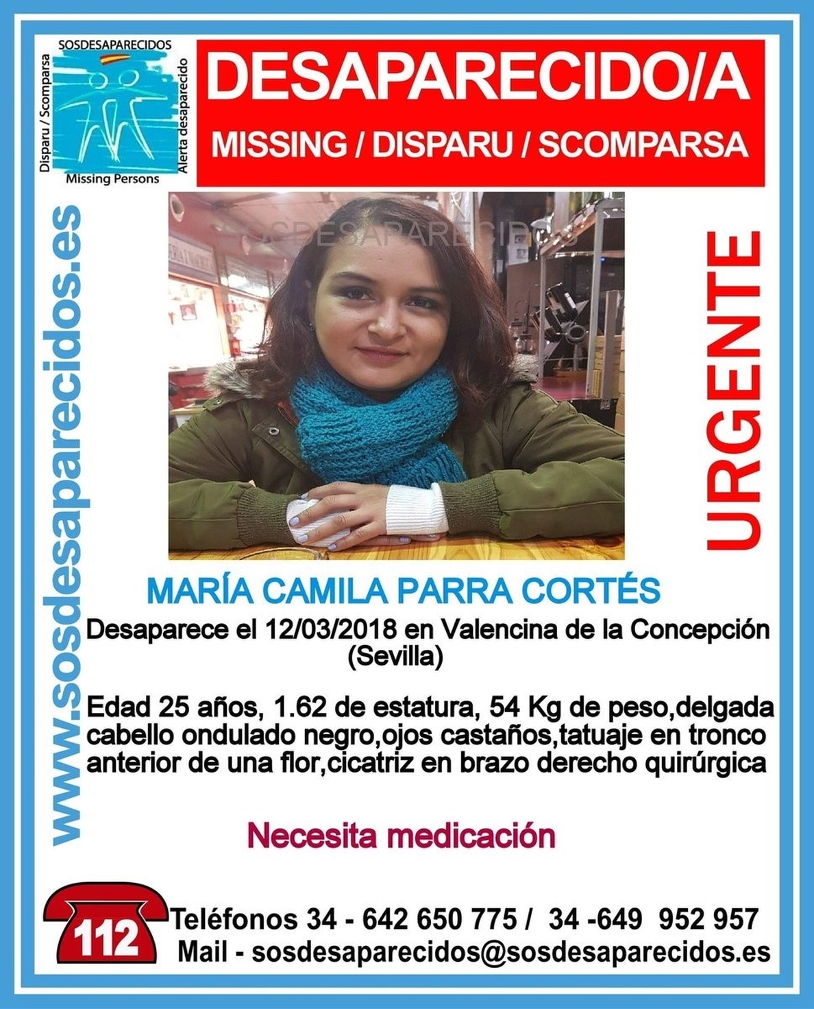 Buscan a una joven desaparecida en Valencina de la Concepción (Sevilla)