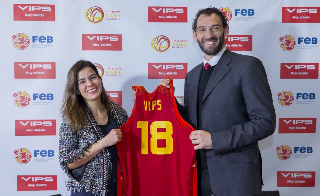 El Grupo Vips renueva su acuerdo con la Federación Española de Baloncesto para los dos próximos años