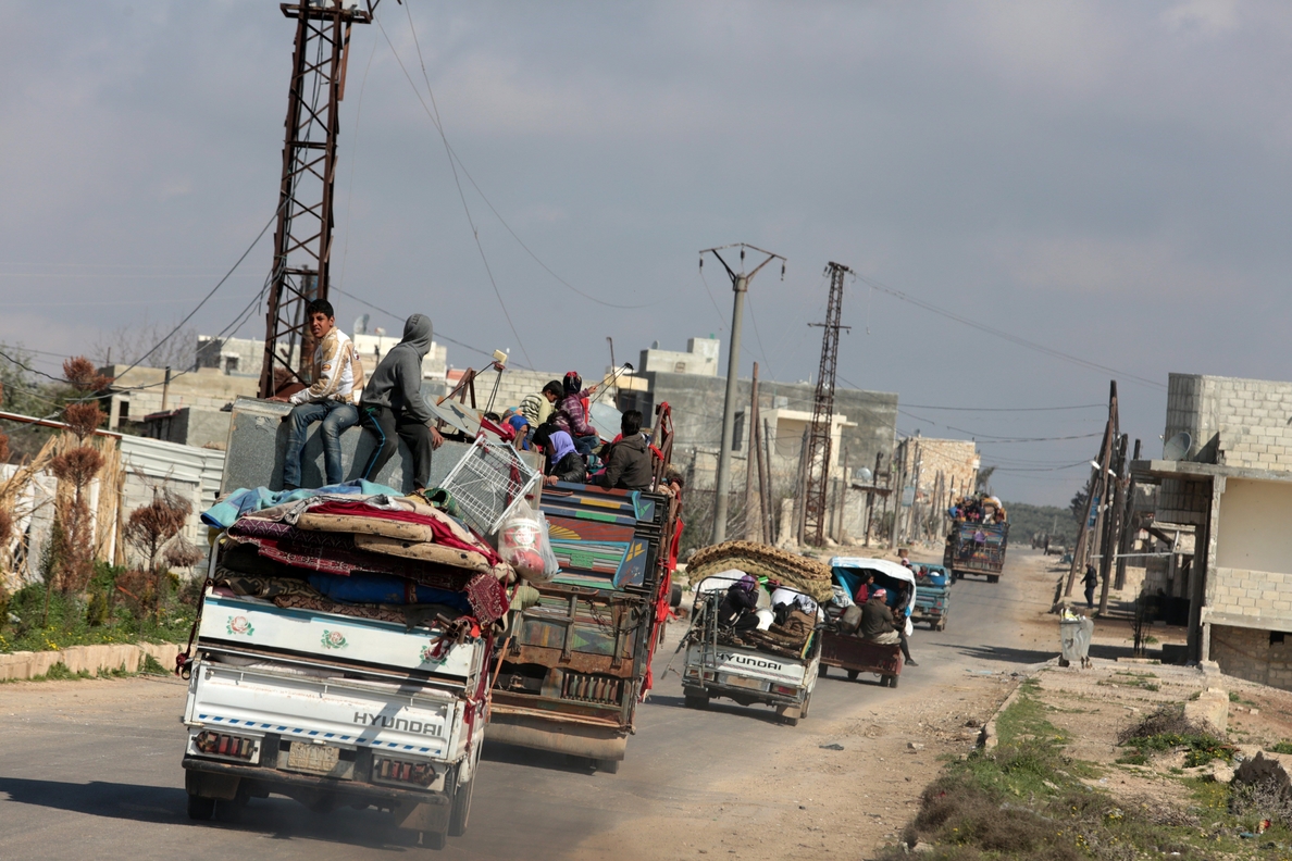 La ONU denuncia que combatientes kurdos impiden a los civiles salir de Afrín