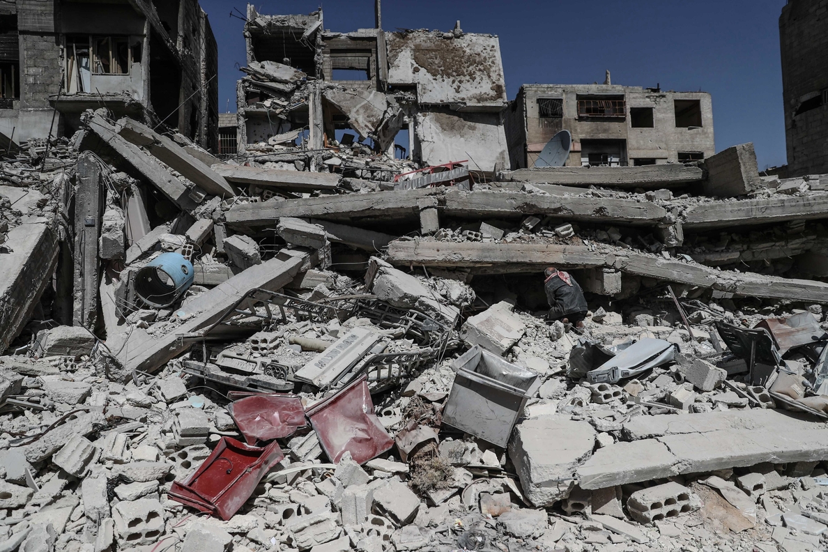 Al menos diez muertos en bombardeos en el bastión opositor de Guta Oriental