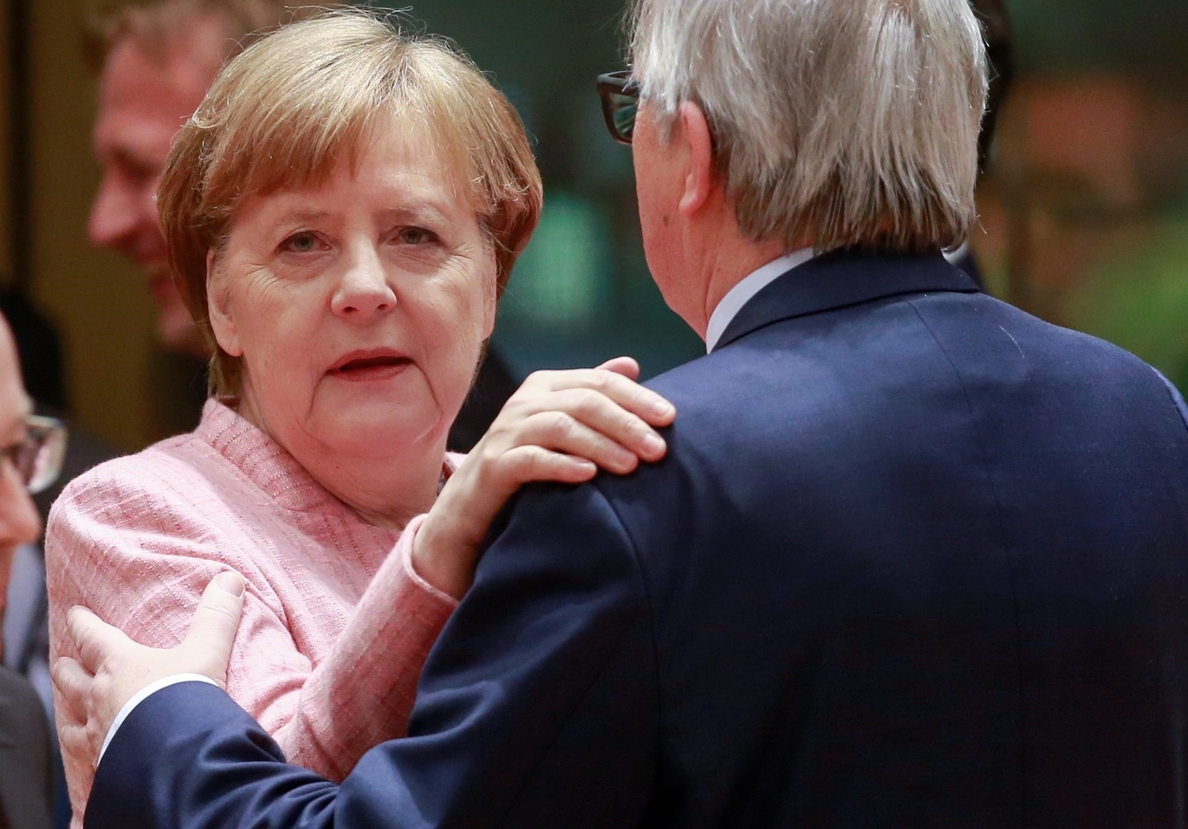 Merkel, satisfecha de que la UE se mostrase unida en la crisis de los aranceles
