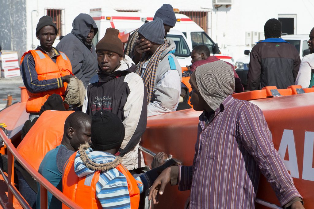 La llegada de inmigrantes por mar sube un 45% y alcanza las 2.828 personas