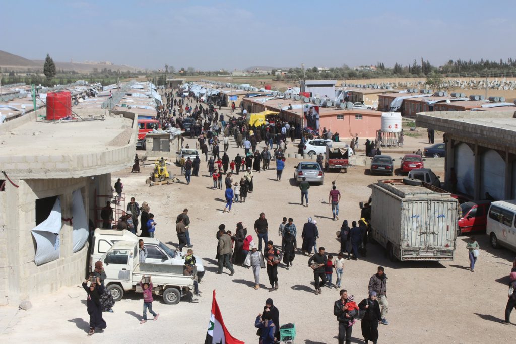 Unas 7.000 personas han salido de Guta Oriental hacia el norte de Siria y ya son 135.000 los huidos