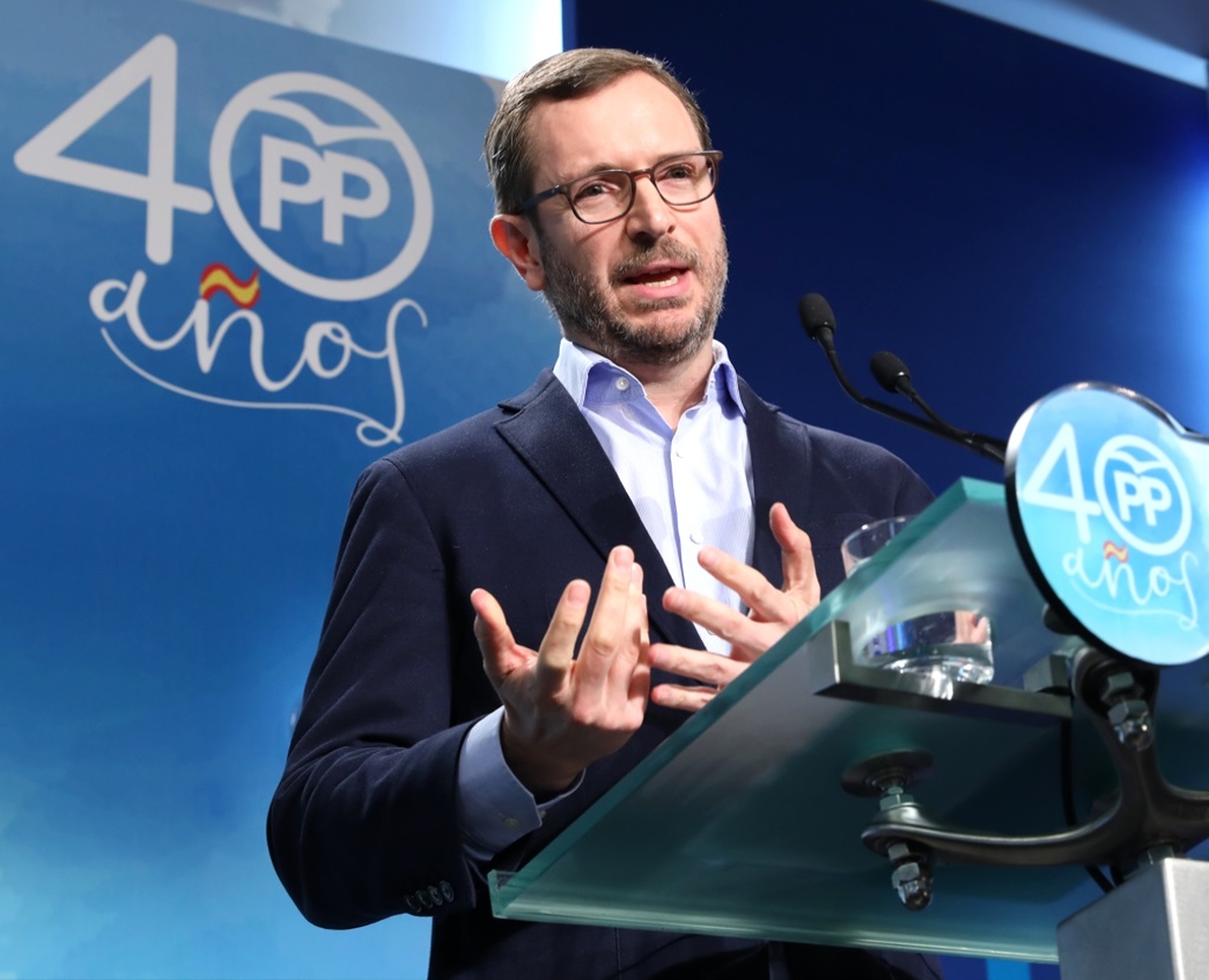 Maroto critica que Podemos esté liderado por una «pareja» y cree que si ocurriera en el PP «sería mucho cante»
