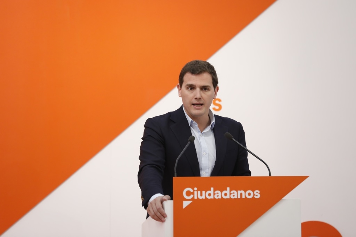 Rivera pide al PSOE «sensatez y sentido de Estado» para apoyar los Presupuestos ante el «chantaje» de los nacionalistas