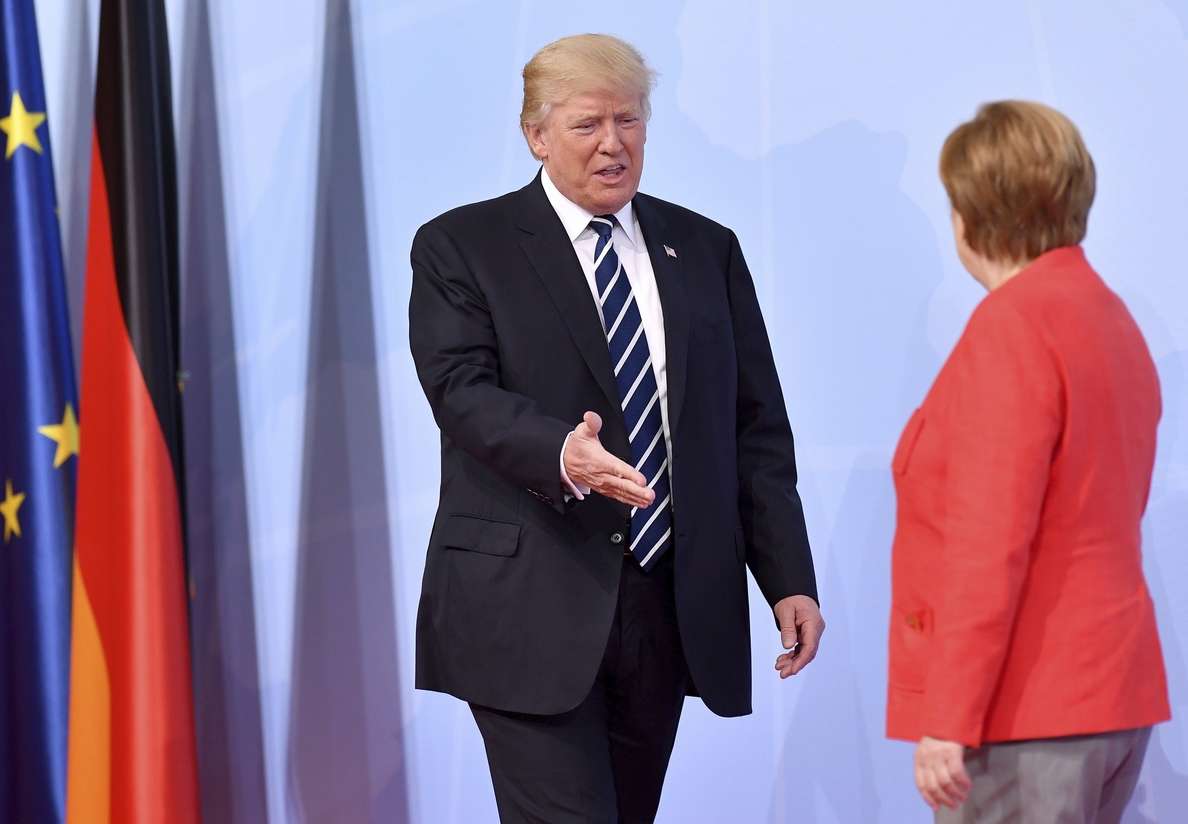 Merkel planea reunirse de nuevo con Trump a finales de abril, según el «Bild»