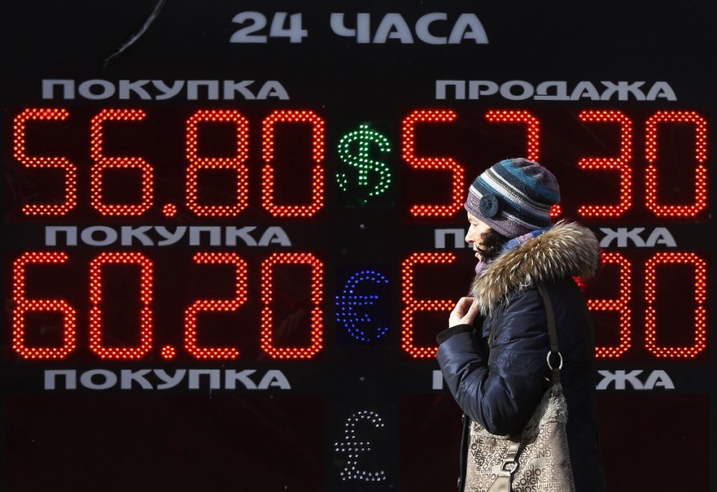 La Bolsa de Moscú y el rublo se desploman por las nuevas sanciones de EEUU