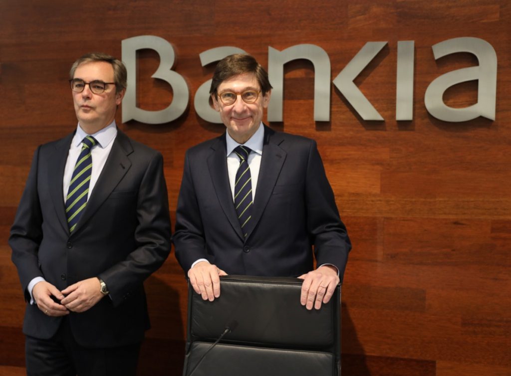 Goirigolzarri asegura que la fusión de Bankia con BBVA o Sabadell es una «leyenda urbana»