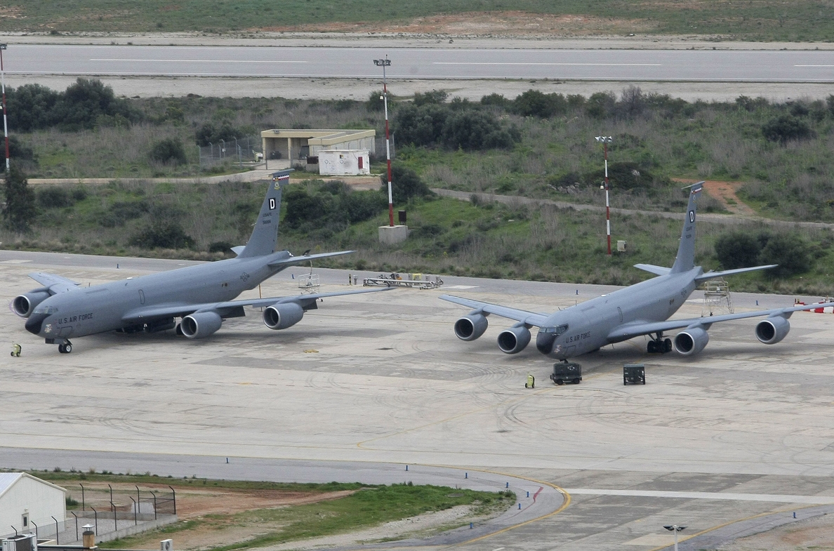 Aterrizan dos aviones de reconocimiento de EEUU en una base de Creta
