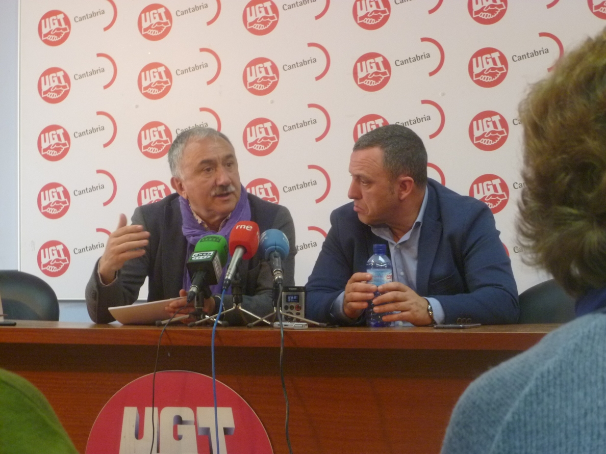 Álvarez asegura que «no hay ninguna fractura» en la UGT de Cataluña ni bajas significativas de afiliados