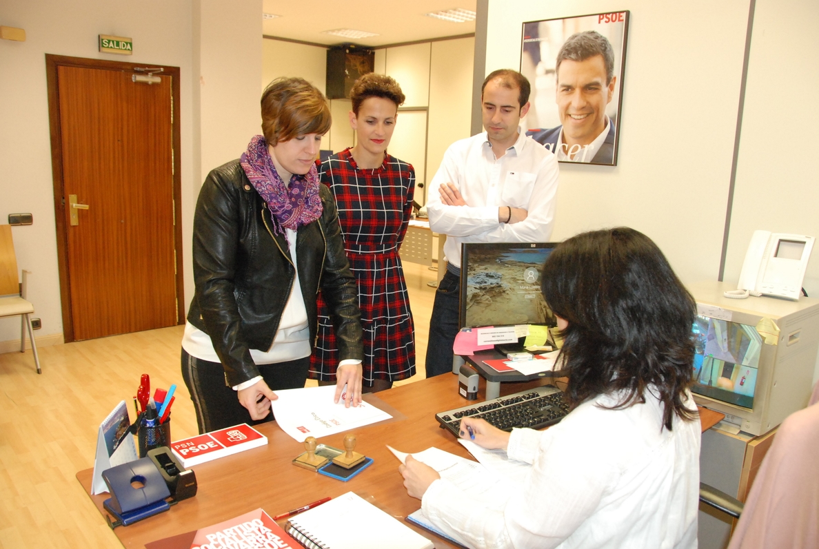 María Chivite formaliza su candidatura a las primarias del PSN para optar a la Presidencia del Gobierno foral
