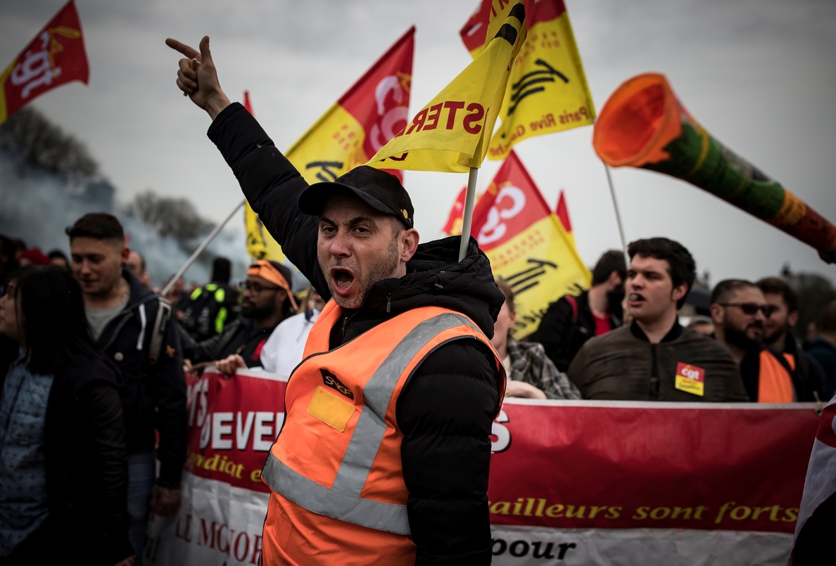 Nueva jornada de manifestaciones en Francia contra la política de Macron
