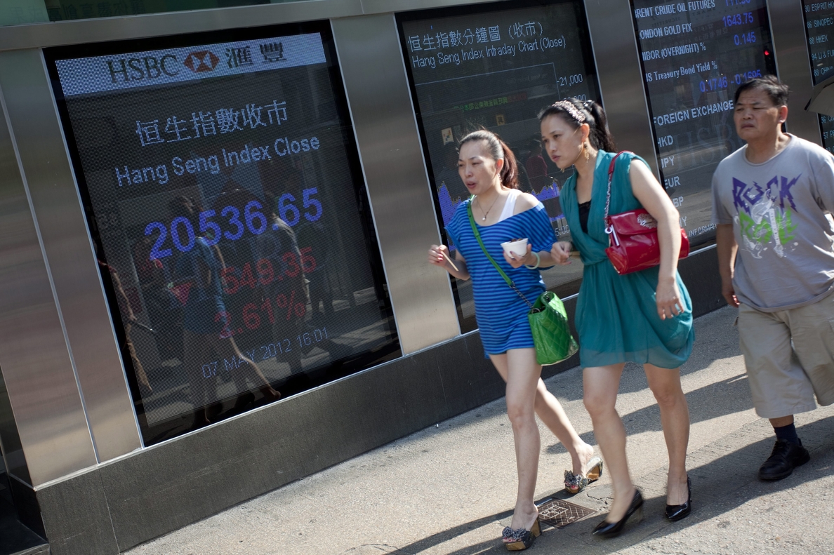 La Bolsa de Hong Kong abre con pérdidas del 0,30 %