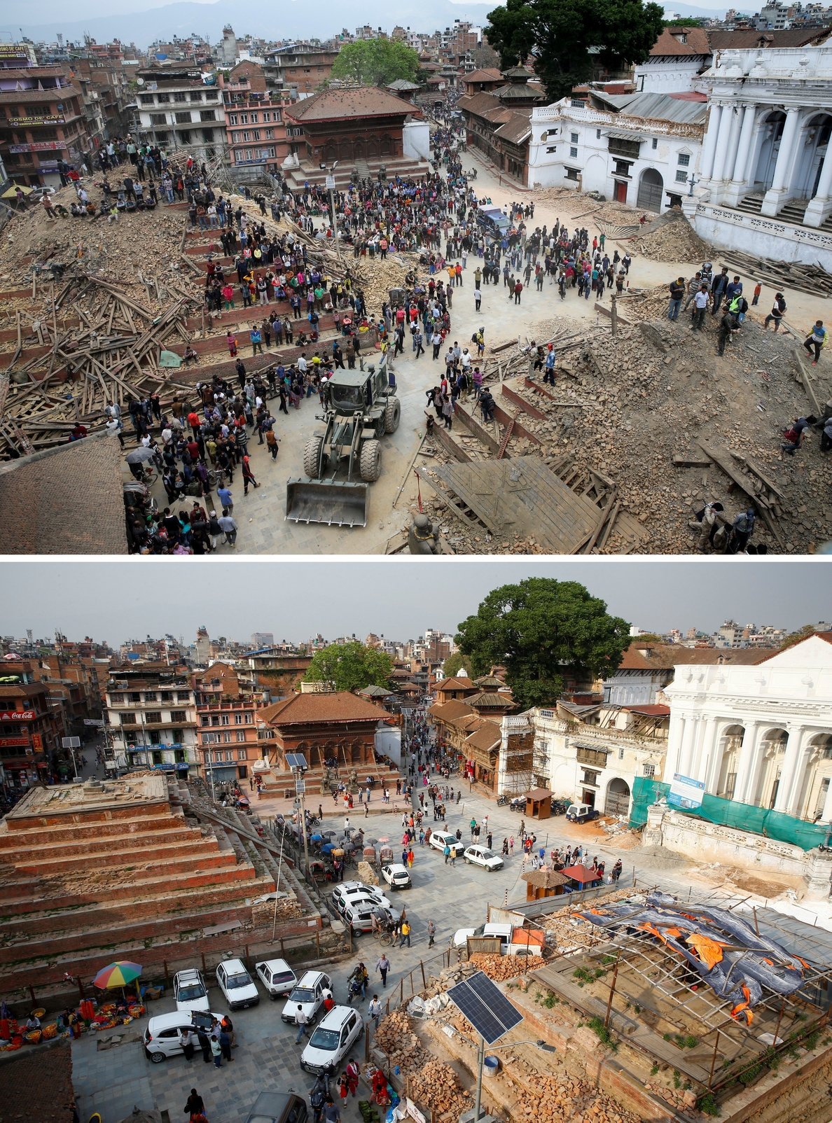 Nepal aún espera fondos para la reconstrucción 3 años después del terremoto