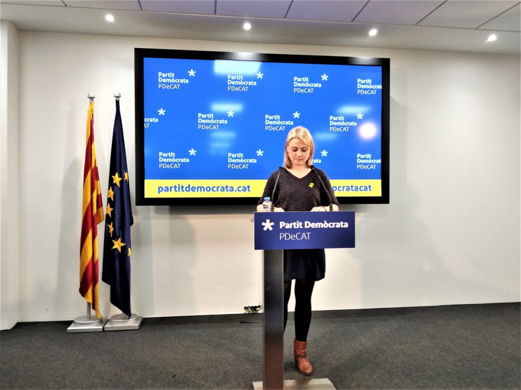 El PDeCAT apoya investir a Puigdemont: «Agotaremos las opciones para restituirlo»