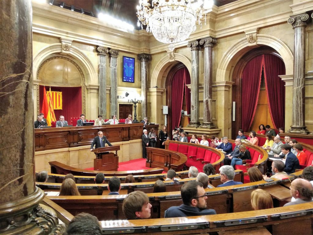 Torra sobre la ley: «Solo me debo a la voluntad que exprese el pueblo de Cataluña»