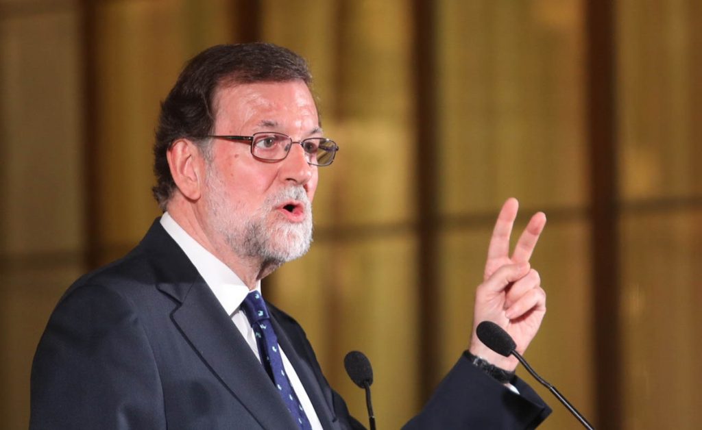 Rajoy espera que Rivera se sume al acuerdo con Sánchez sobre Cataluña y que pase a ser de «tres partidos»