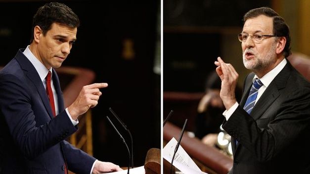 Concluye en Moncloa el encuentro entre Rajoy y Sánchez tras 50 minutos de reunión