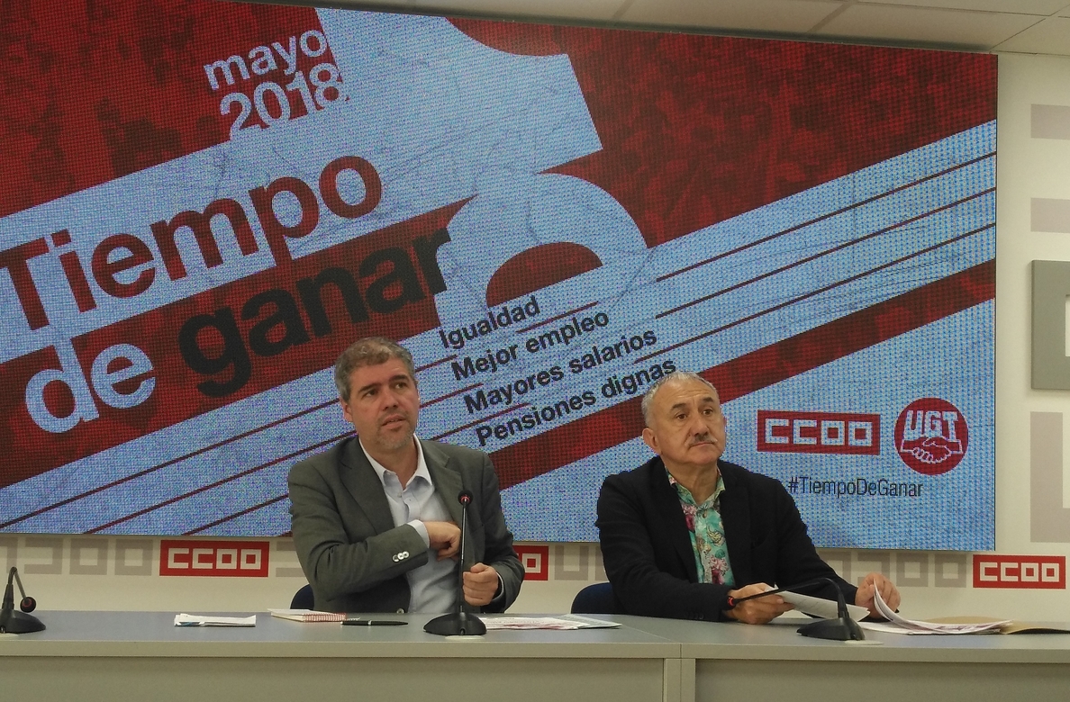 Sordo y Álvarez piden al Gobierno de Sánchez un nuevo marco de relaciones laborales
