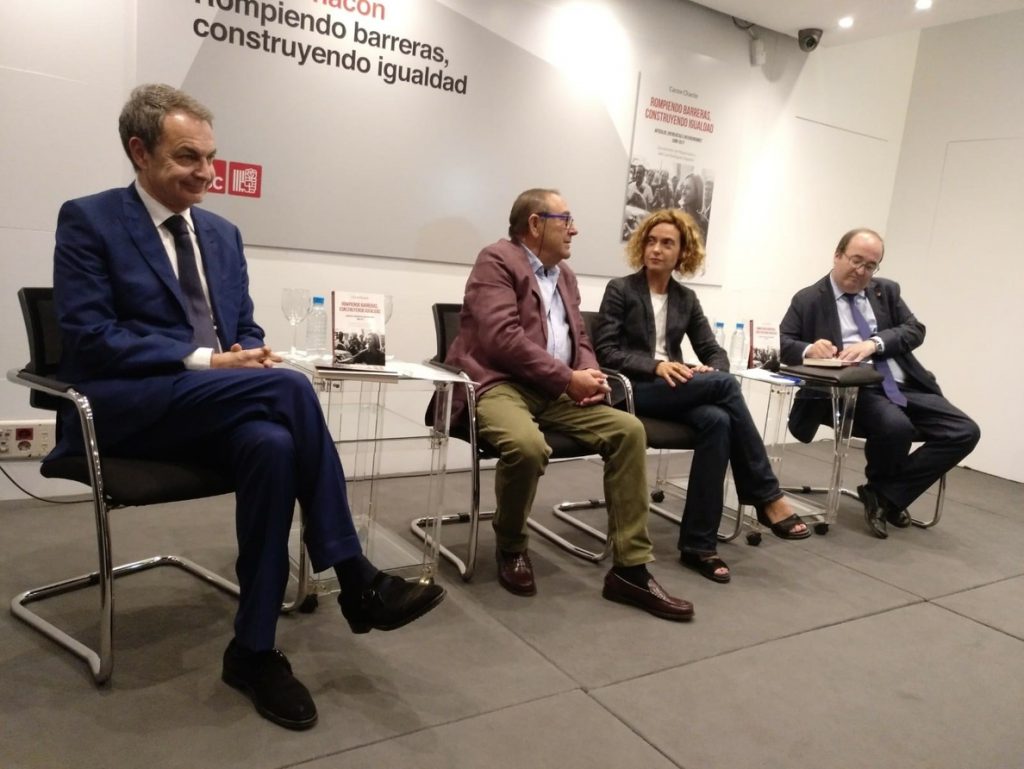 Zapatero cree que hay que recuperar «afectos» en Cataluña más allá de gestos políticos o legales: «Deben ir al tuétano»
