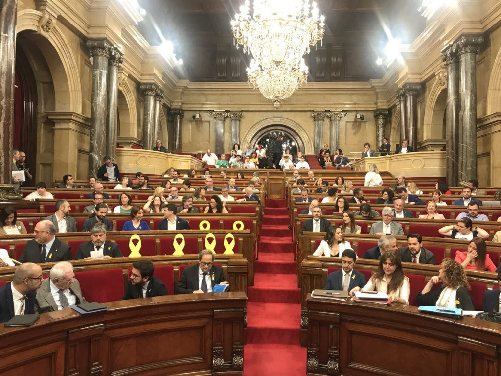El PSC lleva una resolución al Parlament contra el Consell de la República y la Assemblea d’Electes