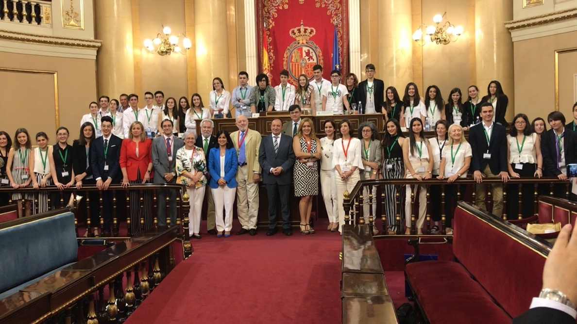 Estudiantes de Asturias y CyL ganan la I fase Nacional de concursos escolares de parlamentos autonómicos