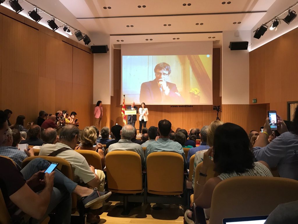 Torra fía «la suerte» de Cataluña al éxito del proyecto político Crida Nacional per la República