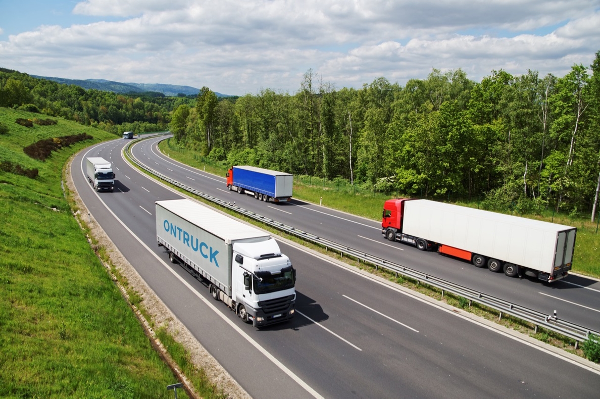 El transporte por carretera gestionó 154.000 toneladas de mercancía hasta junio, un 40% más