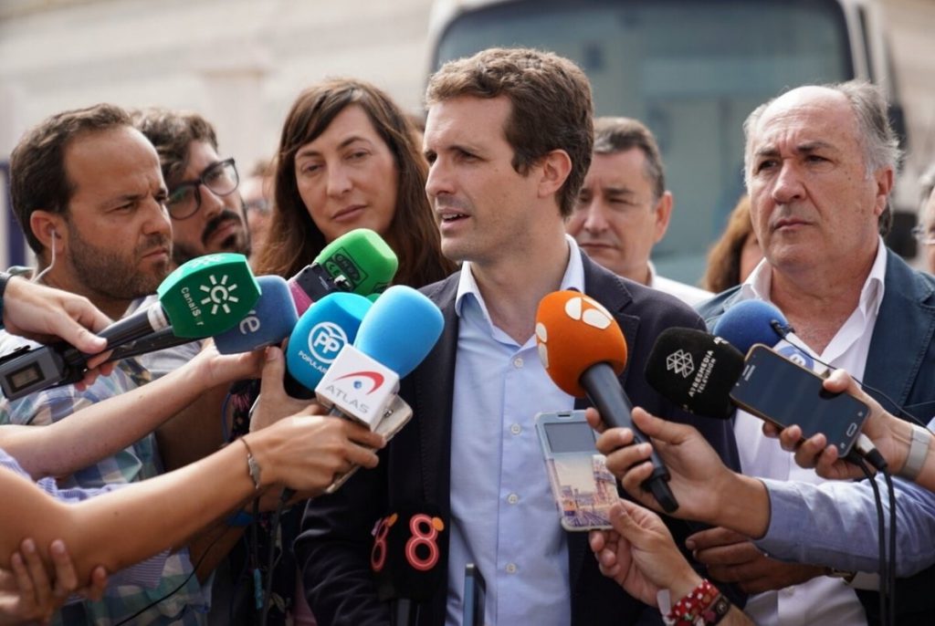 Casado pedirá a Sánchez que España «se haga respetar» en la UE y haya coordinación en la política fronteriza