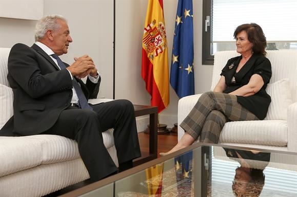 El Gobierno español y la Comisión Europea se reafirman en su compromiso para afrontar el «desafío migratorio»