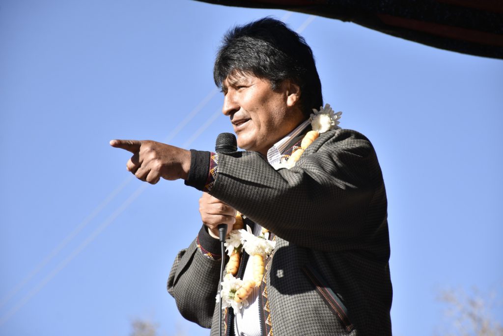 Roban la medalla y la banda que distinguen al presidente de Bolivia